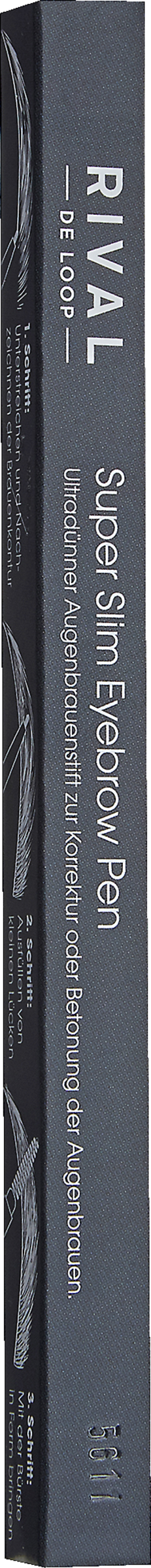 RIVAL DE LOOP Super Slim Eyebrow Pencil 02 - Grey