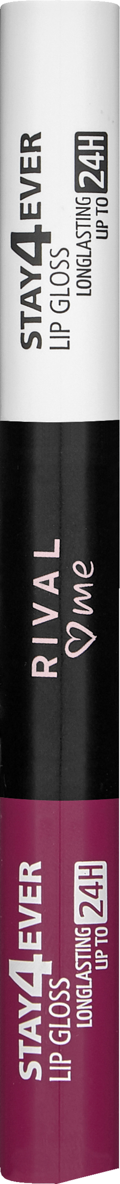 RIVAL loves me Stay4ever Lipgloss 01 deep magenta