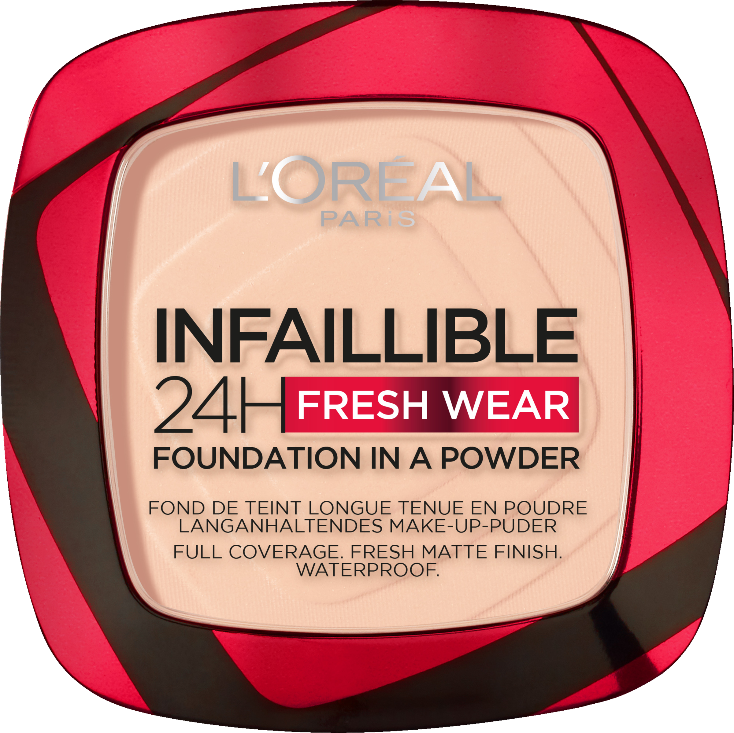 L’Oréal Paris Foundation Puder Infaillible 24h Fresh Wear Waterproof 180 Rose Sand